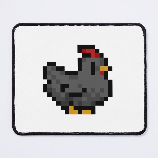 Item preview, Stardew Valley Void Chicken, Black Chicken  designed and sold by teffyoumans.