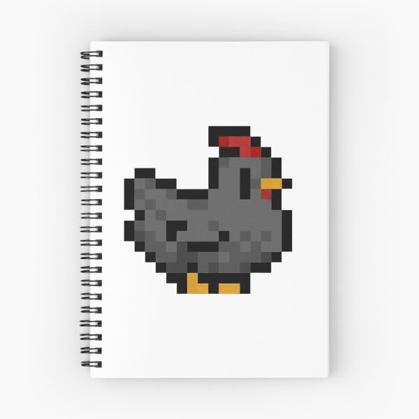 Item preview, Stardew Valley Void Chicken, Black Chicken  designed and sold by teffyoumans.