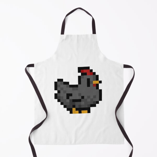Item preview, Stardew Valley Void Chicken, Black Chicken designed and sold by teffyoumans.