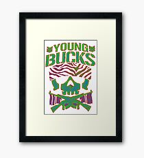 YB Neon Framed Print