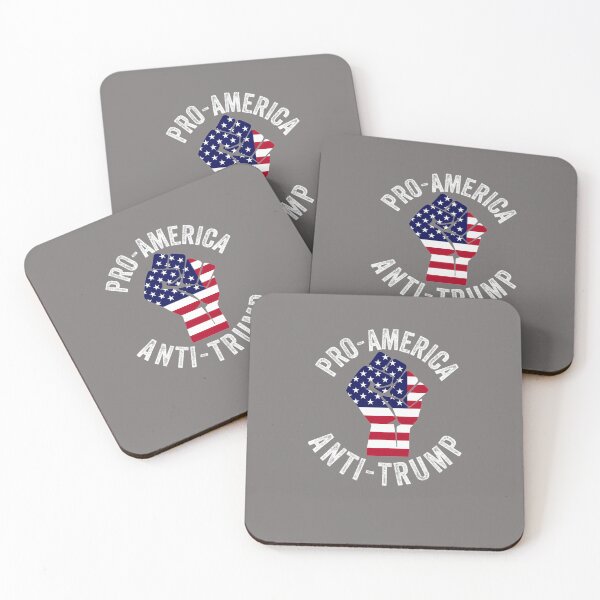 Item preview, PRO-AMERICA-ANTI-TRUMP--USA-FLAG-BLM-LOGO designed and sold by MartinFuch.