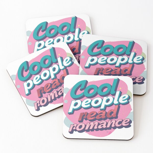 Item preview, Cool People Read Romances – Literary Quote Design designed and sold by Scattered-Words.