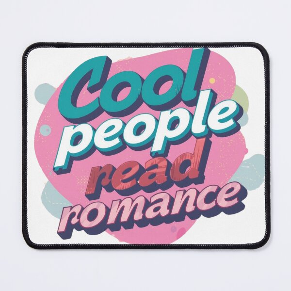 Item preview, Cool People Read Romances – Literary Quote Design designed and sold by Scattered-Words.
