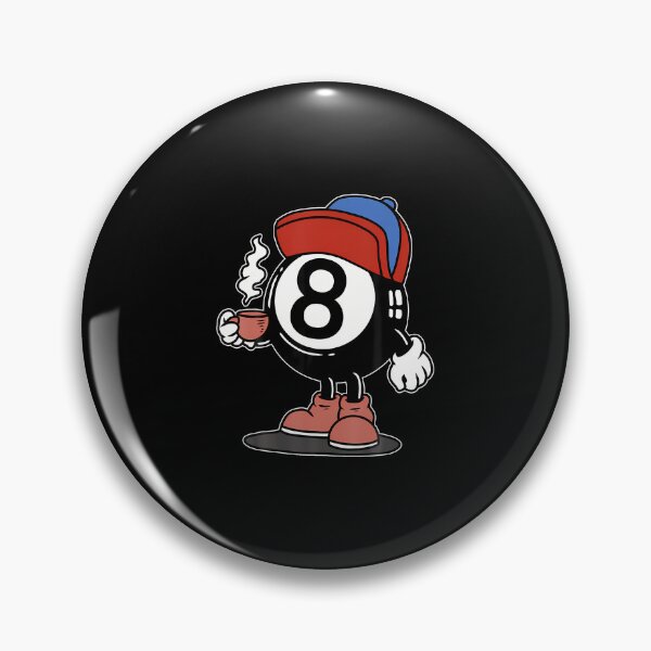 Item preview, Funny 8 Ball Billiard Pool Player Eight Ball Billiards designed and sold by MariaEdna1.