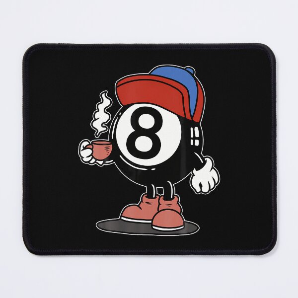 Item preview, Funny 8 Ball Billiard Pool Player Eight Ball Billiards designed and sold by MariaEdna1.