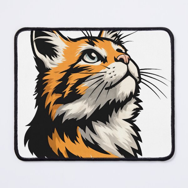 Item preview, Ginger Whiskers: Fierce Focus in Feline Form designed and sold by ForeverPrintsOK.