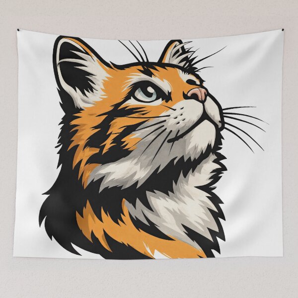 Item preview, Ginger Whiskers: Fierce Focus in Feline Form designed and sold by ForeverPrintsOK.