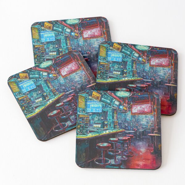 Item preview, Cyber Cafe  designed and sold by Awesome-Artwork.