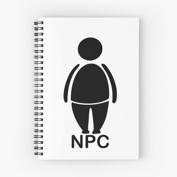 Item preview, I am an NPC - Funny Internet Culture Design designed and sold by Balkan Doodles.