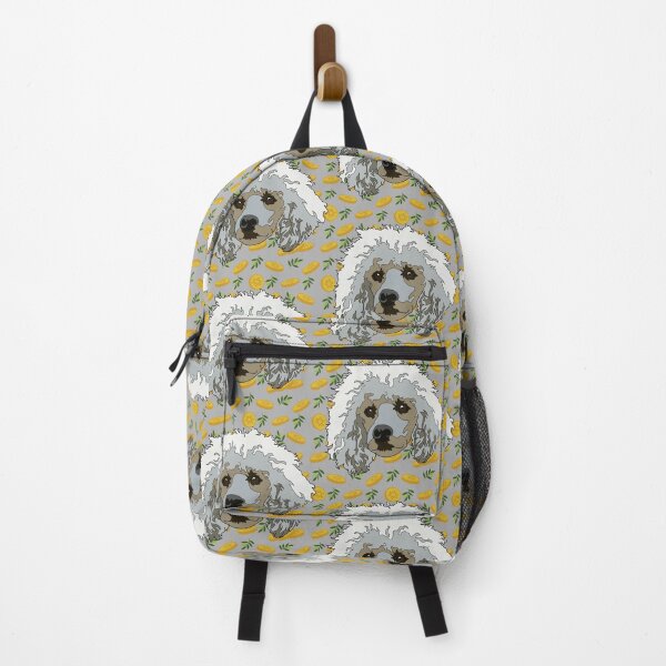 Item preview, Chanukah pattern poodle designed and sold by LeahcarsArt.