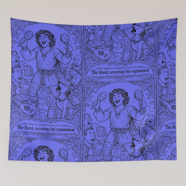 Item preview, The Bard designed and sold by Coconautica.
