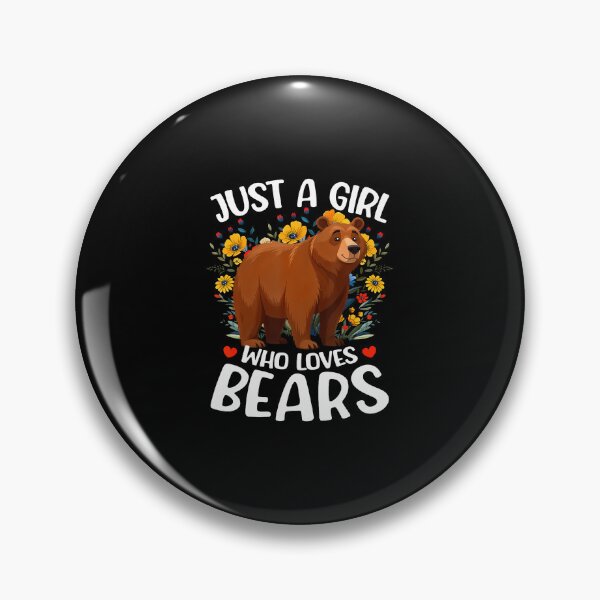 Item preview, Just A Girl Who Loves Bears Aesthetic Flower Bear designed and sold by MariaEdna1.