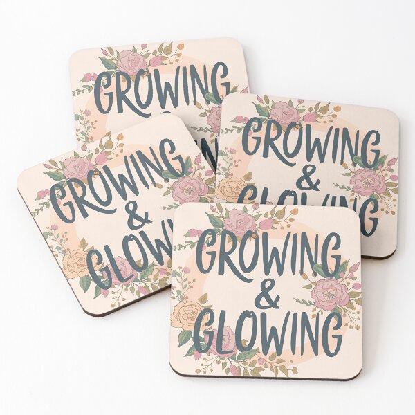 Item preview, Growing & glowing floral designed and sold by YandIDesigner.