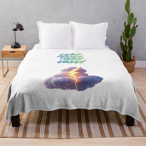 Item preview, Living Gently Trying Loudly healing vibes designed and sold by SloganSauce.
