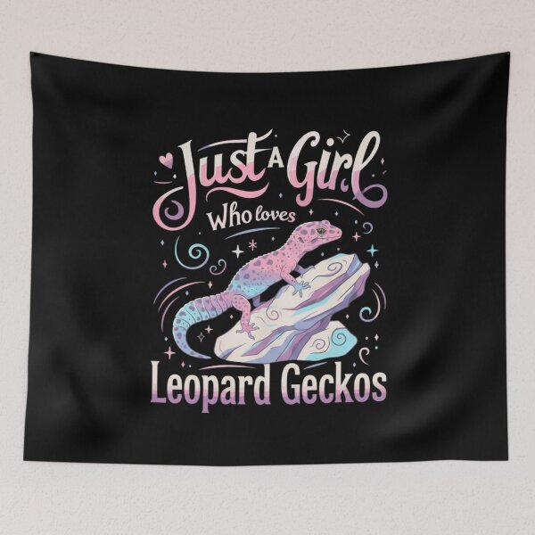 Item preview, Just A Girl Who Loves Leopard Geckos Reptile Lover designed and sold by Gogetgiggles.