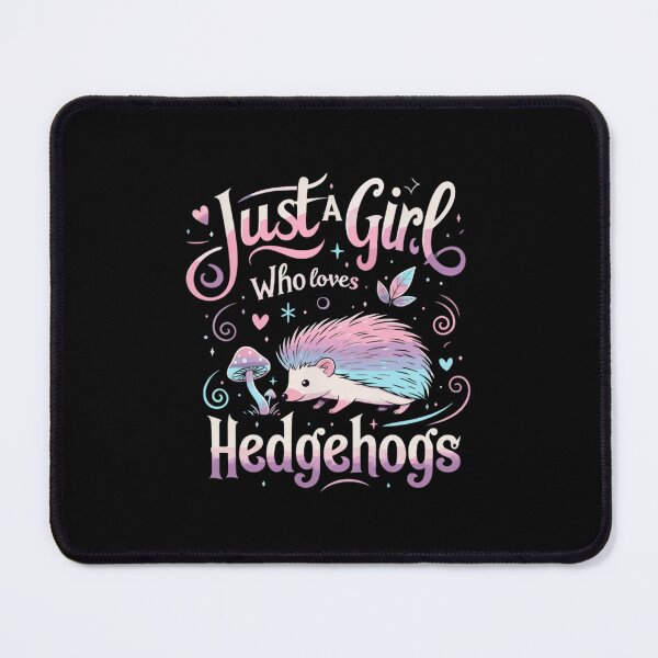 Item preview, Just A Girl Who Loves Hedgehogs Cute Animal Lover designed and sold by Gogetgiggles.