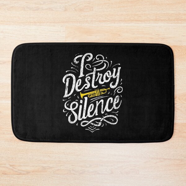 Item preview, Trumpet Player - I Destroy Silence - Trumpet designed and sold by MariaEdna1.