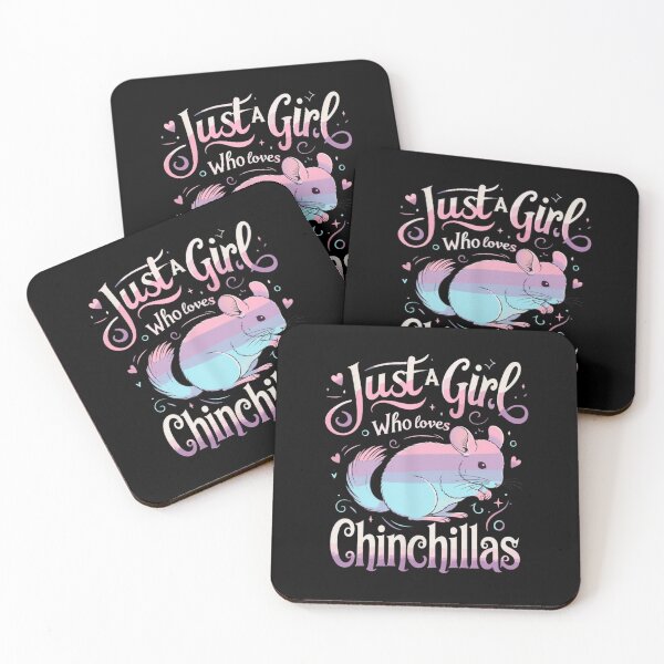 Item preview, Just A Girl Who Loves Chinchillas Chinchilla Lover designed and sold by Gogetgiggles.