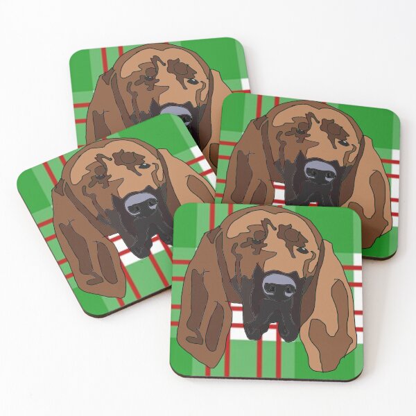 Item preview, Copy of  Green Bassett hound pattern designed and sold by LeahcarsArt.