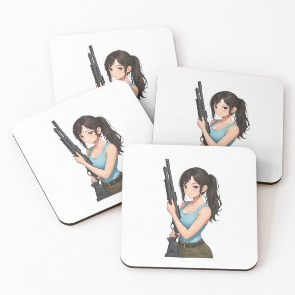 Item preview, Shotgun Girl – Beauty with Firepower designed and sold by RAWLIFEGRAPHIC.