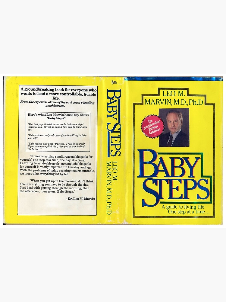 Thumbnail 3 of 3, Journal, Baby Steps : A Guide to Living Life One Step at a Time... By Leo M Marvin, M.D., Ph.D designed and sold by scohoe.