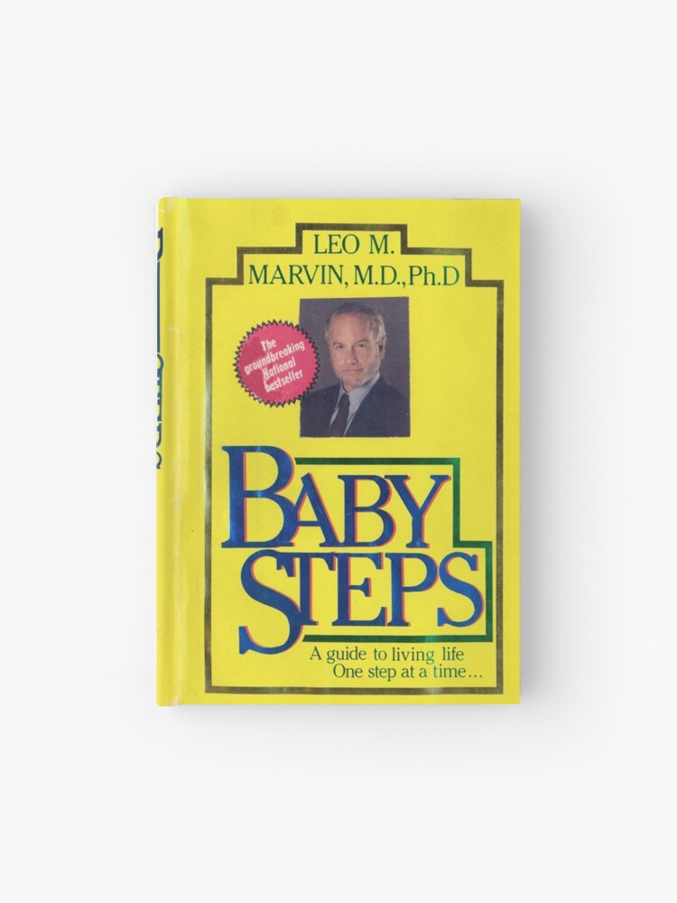 Thumbnail 1 of 3, Journal, Baby Steps : A Guide to Living Life One Step at a Time... By Leo M Marvin, M.D., Ph.D designed and sold by scohoe.