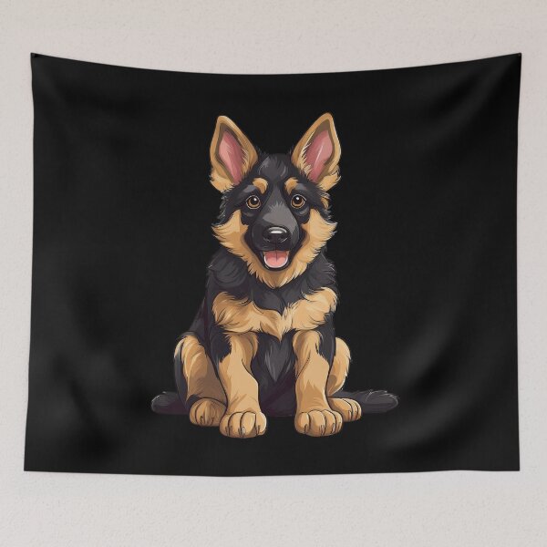 Item preview, Shepherd Puppy Love - German Shepherd Designs designed and sold by RockitBaby.