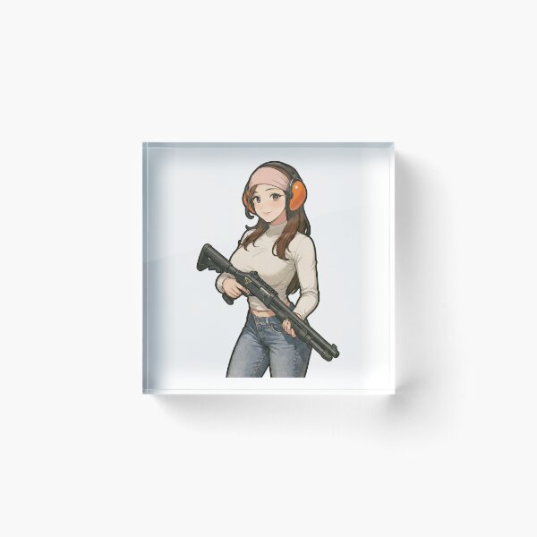 Item preview, Shotgun Girl – Beauty with Firepower designed and sold by RAWLIFEGRAPHIC.