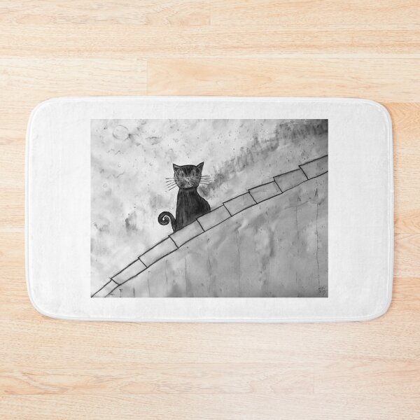 Item preview, Rooftop cat designed and sold by JenniferJanos.