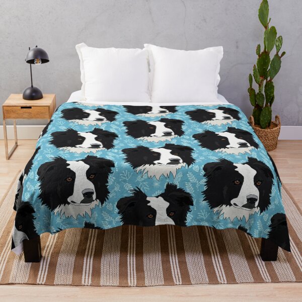 Item preview, Border Collie or Aussie winter pattern designed and sold by LeahcarsArt.