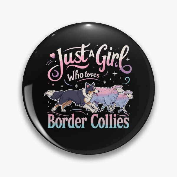 Item preview, Just A Girl Who Loves Border Collies designed and sold by Gogetgiggles.