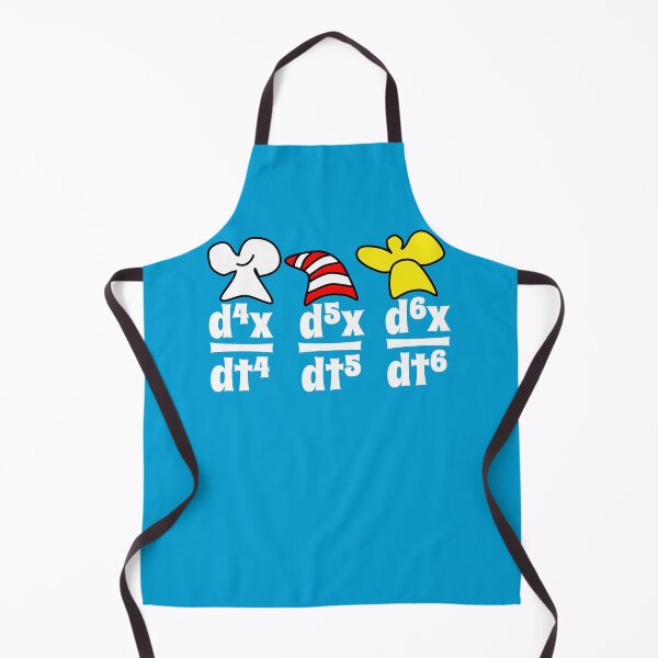 Item preview, Funny Nerdy Higher Derivatives Snap Physics Math Teacher White Text designed and sold by MathWare MathClips.