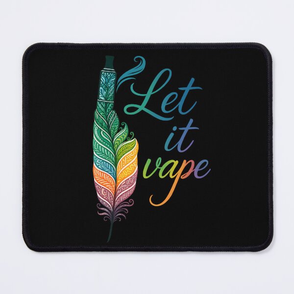 Item preview, Let It Vape – Rainbow Tribal Vape Art designed and sold by House of Taste Vape Designs.