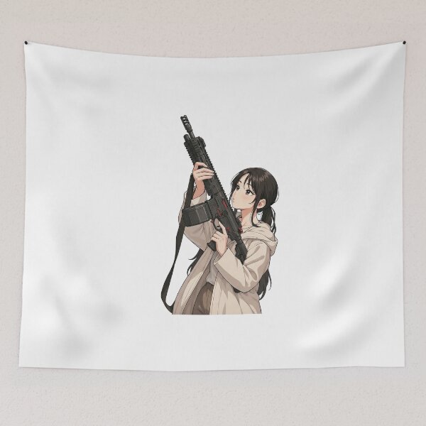 Item preview, Shotgun Girl – Beauty with Firepower designed and sold by RAWLIFEGRAPHIC.