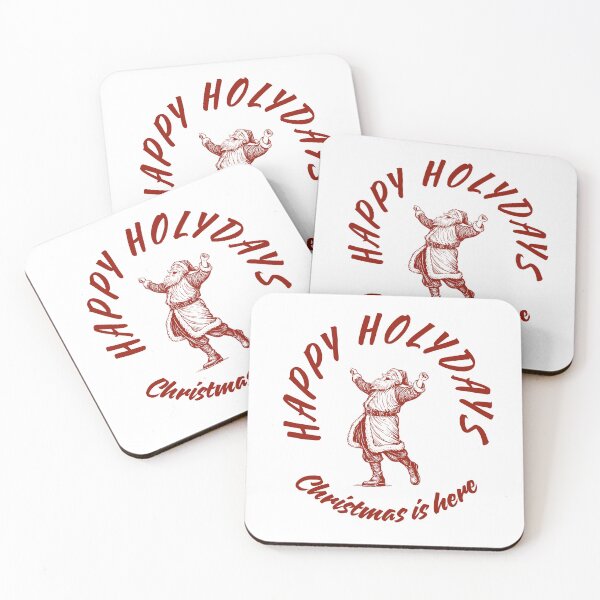 Item preview, Santa celebrates Happy Holydays! designed and sold by Designharmony.