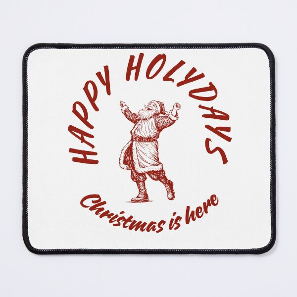 Item preview, Santa celebrates Happy Holydays! designed and sold by Designharmony.