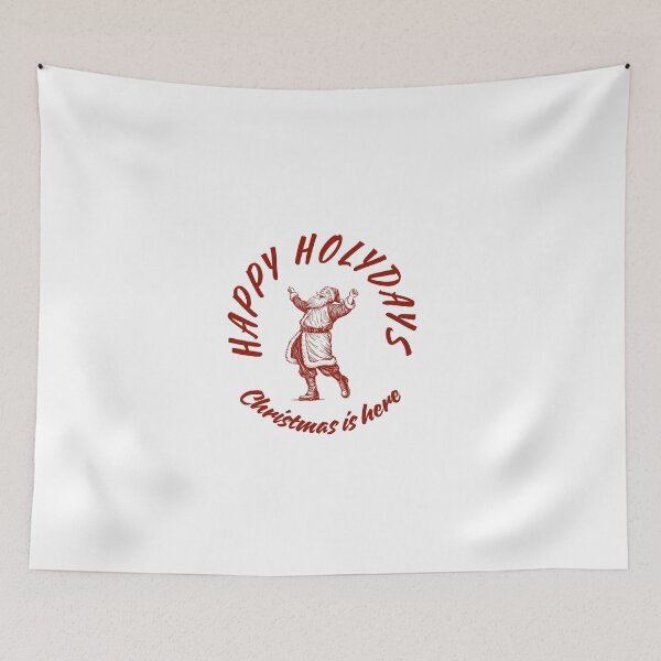 Item preview, Santa celebrates Happy Holydays! designed and sold by Designharmony.