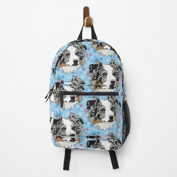 Item preview, Copy of Border Collie or Aussie winter pattern designed and sold by LeahcarsArt.