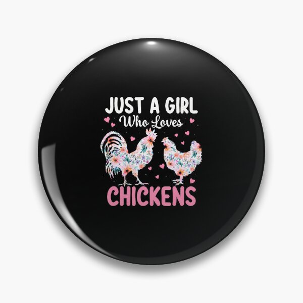 Item preview, Just A Girl Who Loves Chickens Cute Chicken Lover Farm designed and sold by MariaEdna1.