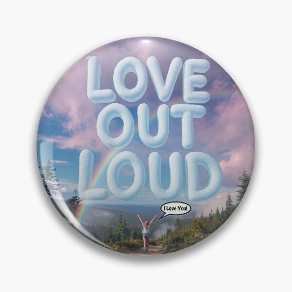 Item preview, Love Out Loud Print designed and sold by Lichentroupe63.