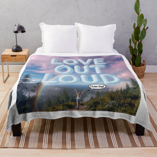 Item preview, Love Out Loud Print designed and sold by Lichentroupe63.