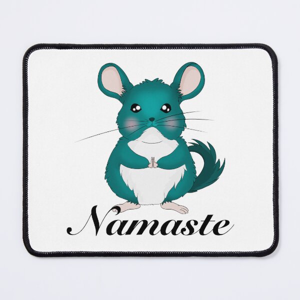Item preview, Namaste Chinchilla - Cute Yoga Meditation Animal designed and sold by Balkan Doodles.