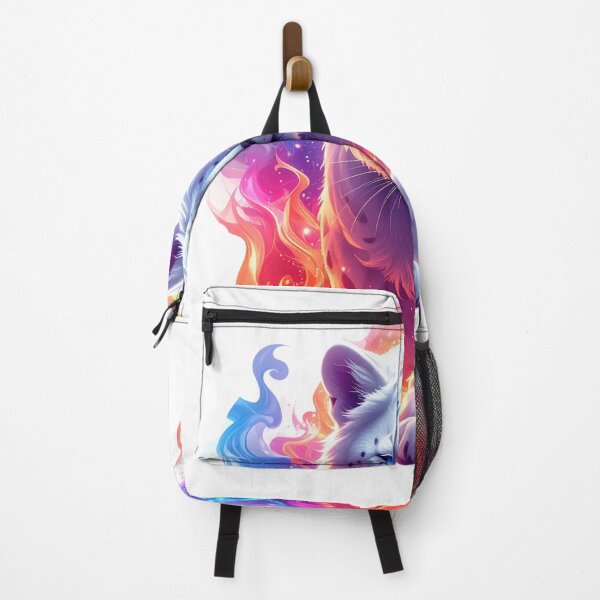Item preview, A glowing neon white tiger T-shirt|Art designed and sold by Alicjareign.