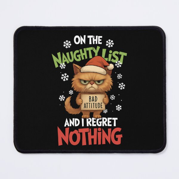 Item preview, On the Naughty List And I Regret Nothing designed and sold by GuwdTCo.