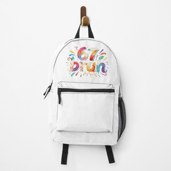 Item preview, 67 Bruh – Funny Feather Typography Meme Birthday Gift designed and sold by drchzak.