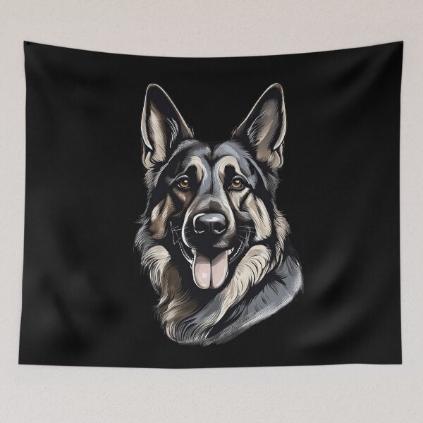Item preview, German Shepherd Powerhouse - German Shepherd Designs designed and sold by RockitBaby.