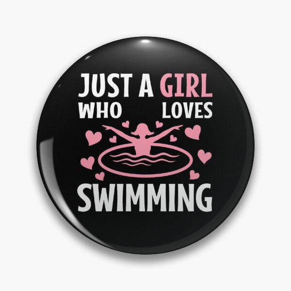 Item preview, Just A Girl Who Loves Swimming Swimmer Gift designed and sold by Gogetgiggles.