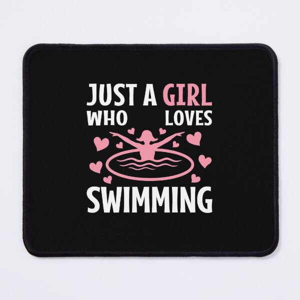 Item preview, Just A Girl Who Loves Swimming Swimmer Gift designed and sold by Gogetgiggles.