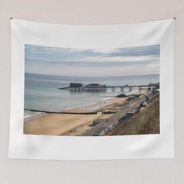 Item preview, High up view over Cromer beach, Norfolk Coast designed and sold by yackers1.