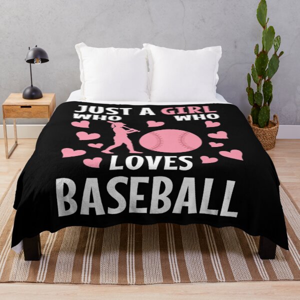Item preview, Just A Girl Who Loves Baseball Softball Player designed and sold by Gogetgiggles.